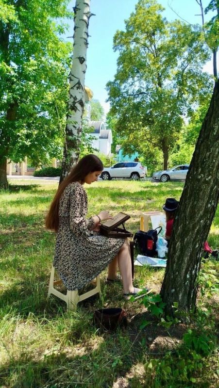 6 июня в процессе деятельности секции преподавателей художественной школы и художественных отделений школ искусств города, состоялся выездной пленэр 6 июня в процессе деятельности секции преподавателей художественной школы и художественных отделений школ искусств города, состоялся выездной пленэр