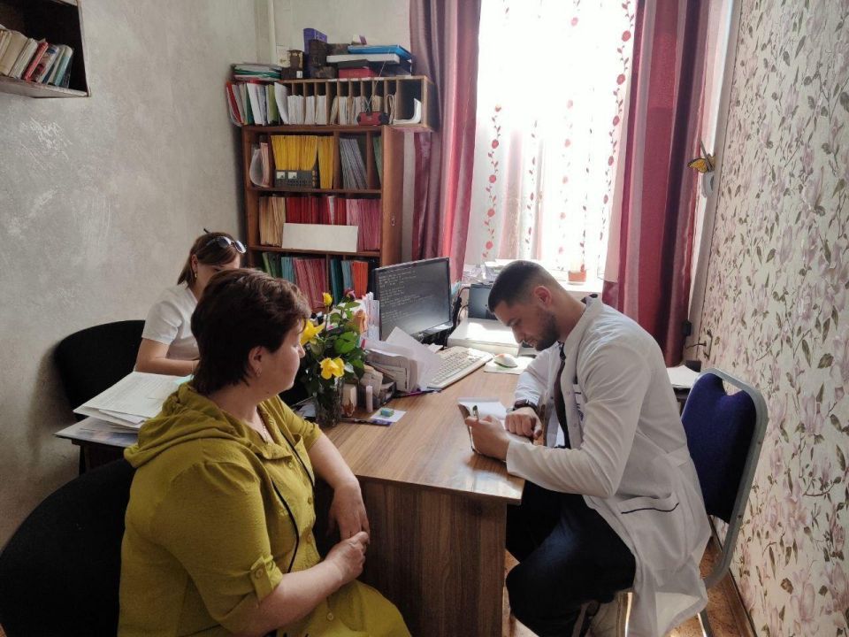 Врачи «Онкодозора» провели выездной прием в Харцызске Врачи «Онкодозора» провели выездной прием в Харцызске