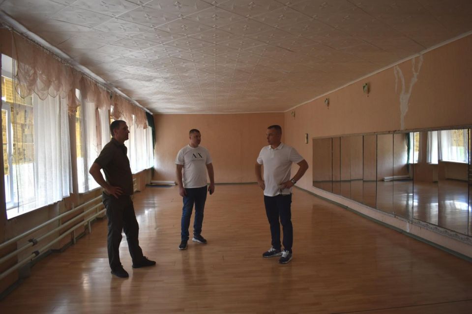 Замгубернатора Владимирской области посетил Кировское с инспекцией объектов Замгубернатора Владимирской области посетил Кировское с инспекцией объектов