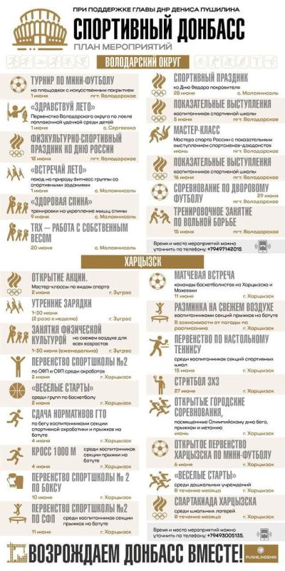 Альбина Афенченко: В июне проведём акцию «Спортивный Донбасс» Альбина Афенченко: В июне проведём акцию «Спортивный Донбасс»