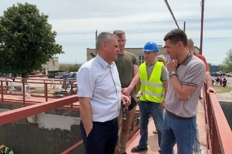 Новоазовске проходит масштабный ремонт насосных станций Новоазовске проходит масштабный ремонт насосных станций