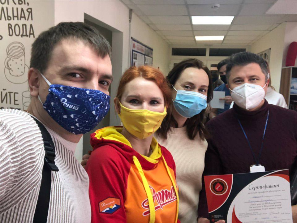 Проект «Лидеры-доноры» на этой неделе отпраздновал свой первый юбилей Проект «Лидеры-доноры» на этой неделе отпраздновал свой первый юбилей