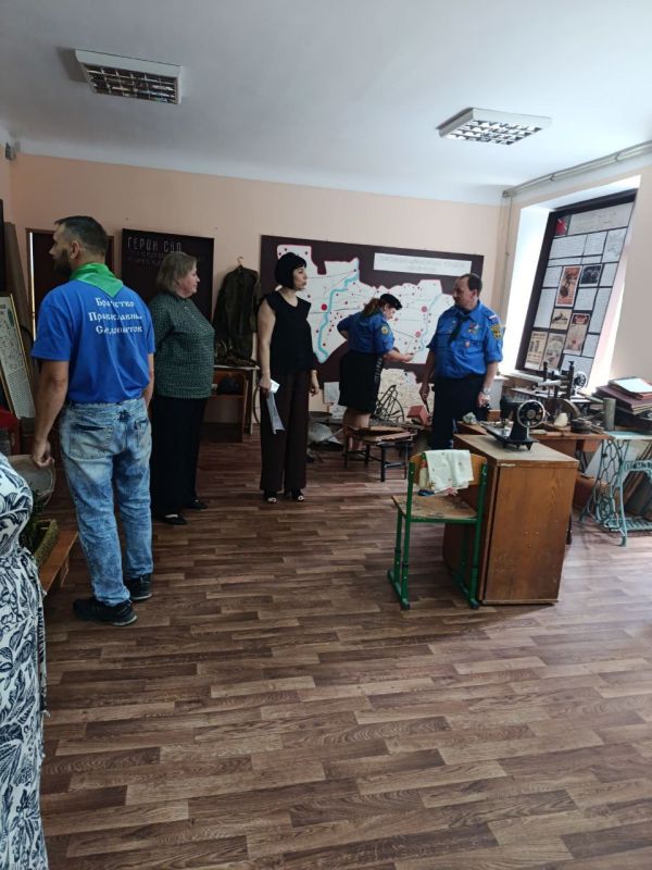 Рабочий визит в Тельманово Рабочий визит в Тельманово