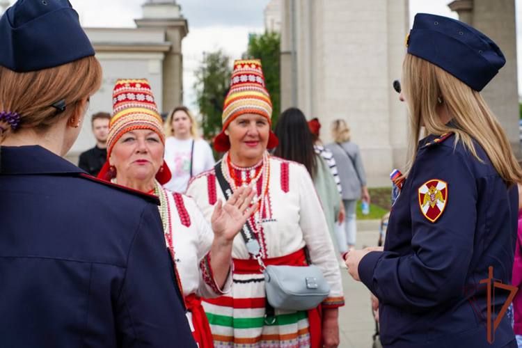 Росгвардия празднует День России Росгвардия празднует День России