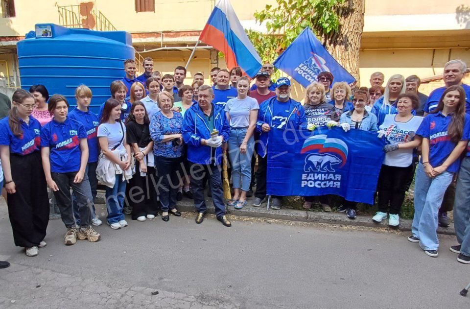 Алексей Кулемзин: Сегодня в Киевском районе состоялся субботник