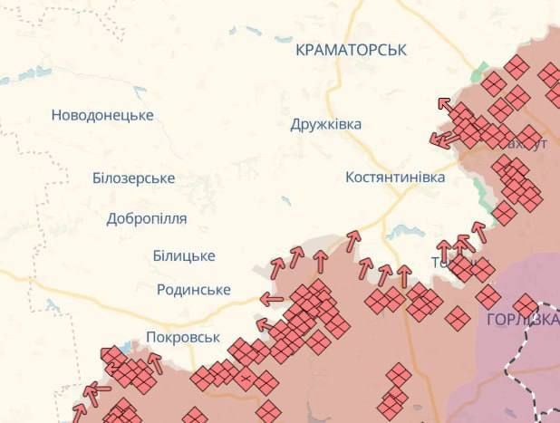 Эдуард Басурин: В оперативно-стратегической группе "Хортица" сухопутных войск Украины заявили, что ВС РФ пытаются взять Константиновку в кольцо с трех направлений, идут ожесточенные бои