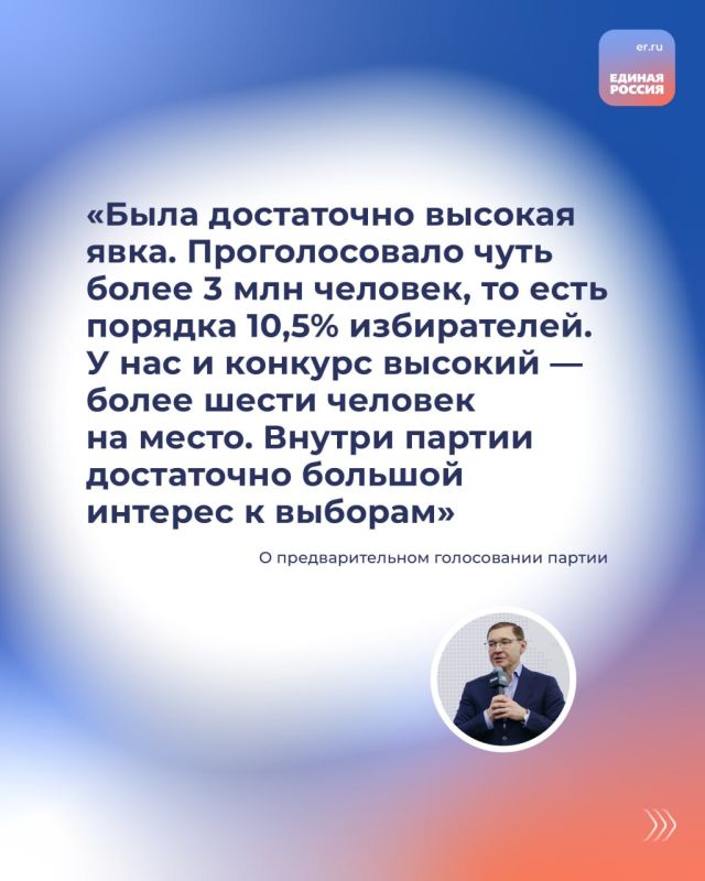 Сергей Литвинов: Год работы партии «Единая Россия» принёс важные результаты, о которых рассказал секретарь Генсовета Владимир Якушев в интервью «Коммерсанту» Сергей Литвинов: Год работы партии «Единая Россия» принёс важные результаты, о которых рассказал секретарь Генсовета Владимир Якушев в интервью «Коммерсанту»