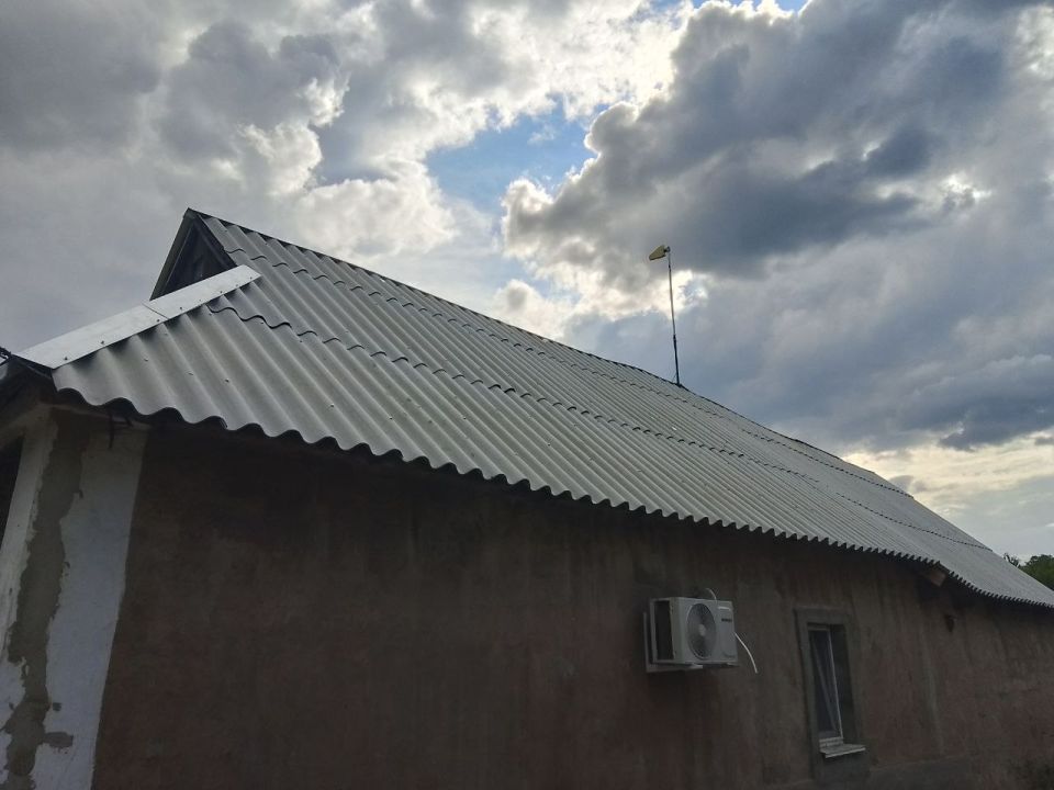 Ещё один дом обрёл надёжную защиту от непогоды Ещё один дом обрёл надёжную защиту от непогоды