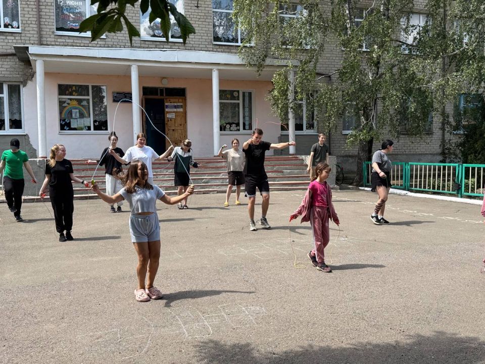 Продолжаем выполнять мероприятия из цикла "Спортивный Донбасс" Продолжаем выполнять мероприятия из цикла "Спортивный Донбасс"