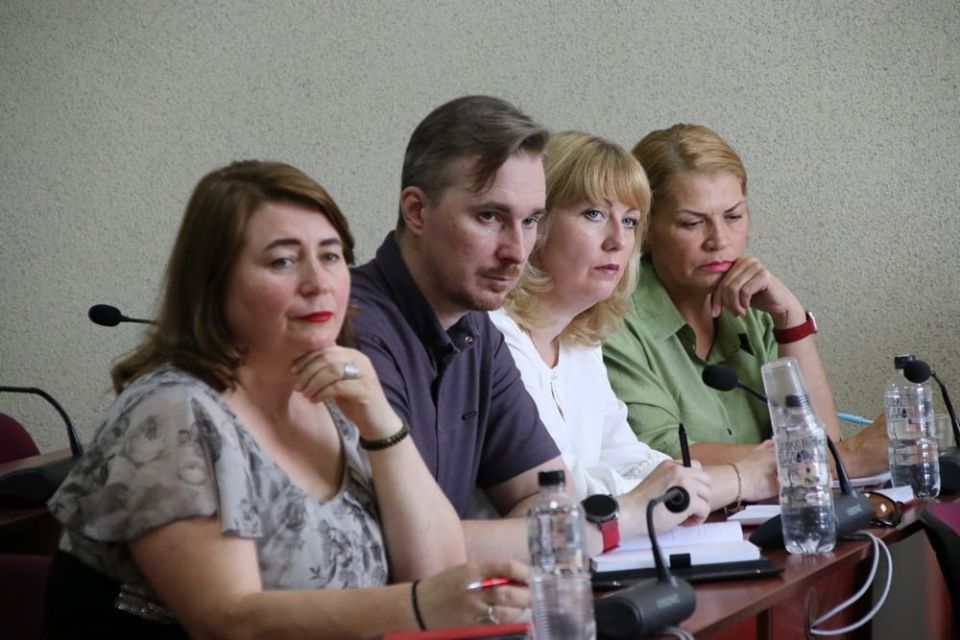 В Донецком национальном университете экономики и торговли имени Михаила Туган-Барановского обсудили специфику преподавания «Основ российской государственности» (ОРГ) в вузах Донецкой Народной Республики В Донецком национальном университете экономики и торговли имени Михаила Туган-Барановского обсудили специфику преподавания «Основ российской государственности» (ОРГ) в вузах Донецкой Народной Республики