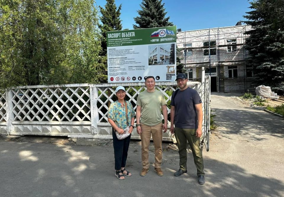 Александр Качанов: Якутия выполнила план строительно-монтажных работ в Докучаевске на 55 % Александр Качанов: Якутия выполнила план строительно-монтажных работ в Докучаевске на 55 %