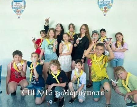Школы Мариуполя и Липецкой области провели телемост Школы Мариуполя и Липецкой области провели телемост