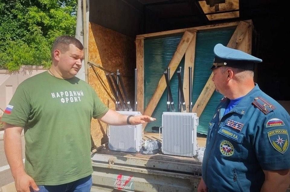 Спасателей защитит «Покров»: сотрудники МЧС России по ДНР получили комплекс радиоэлектронной борьбы