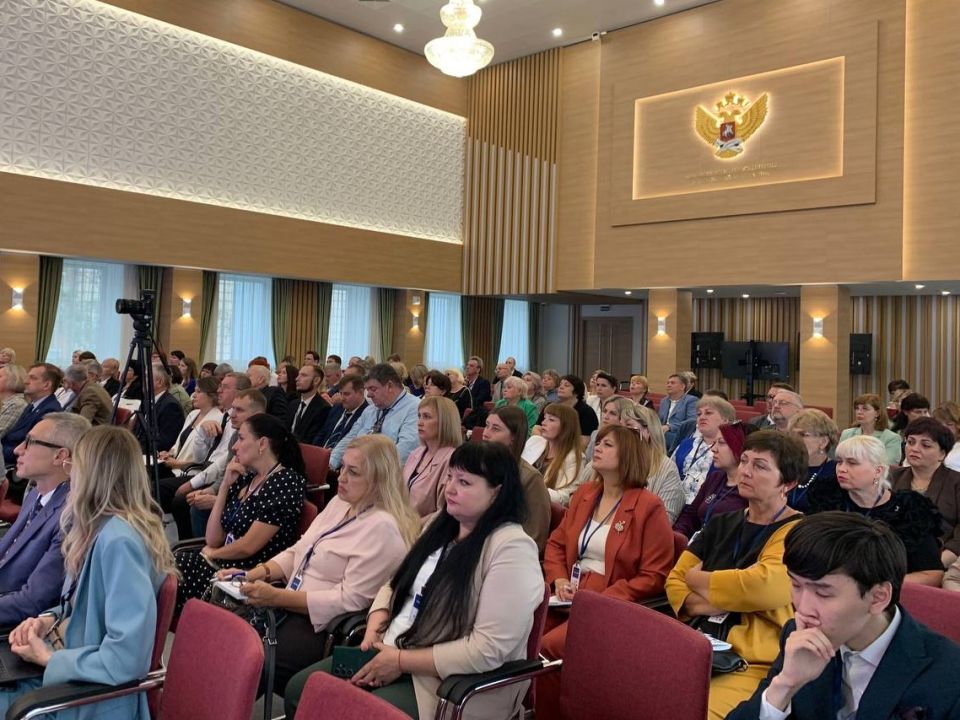 Ольга Колударова: Делегация ДНР принимает участие в конференции, посвященной развитию систем профессионального образования воссоединенных регионов Ольга Колударова: Делегация ДНР принимает участие в конференции, посвященной развитию систем профессионального образования воссоединенных регионов