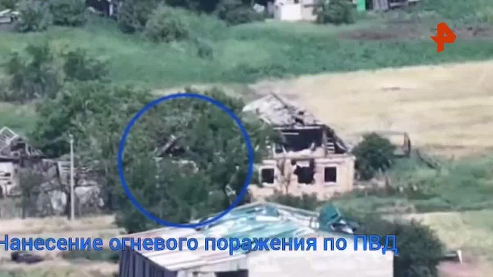 Кадры освобождения населенного пункта Перебудова в ДНР показало Минобороны России