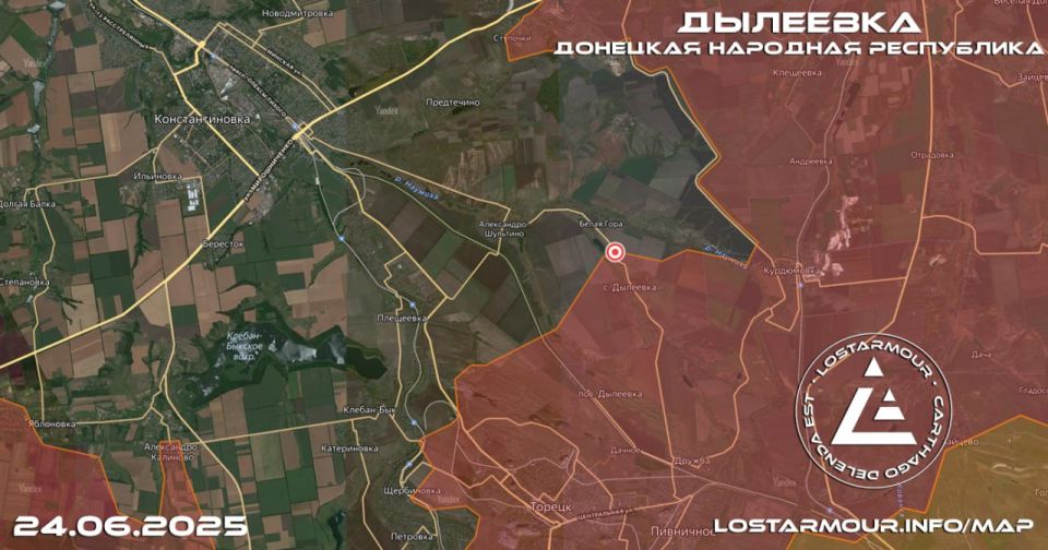 ВС РФ освободили населённый пункт Новосергеевка на границе ДНР и Днепропетровской области и Дылеевку на Константиновском направлении ВС РФ освободили населённый пункт Новосергеевка на границе ДНР и Днепропетровской области и Дылеевку на Константиновском направлении