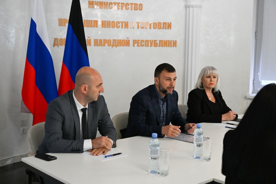 Решение о моем назначении Министром промышленности и торговли Донецкой Народной Республики – большая честь и огромная ответственность Решение о моем назначении Министром промышленности и торговли Донецкой Народной Республики – большая честь и огромная ответственность