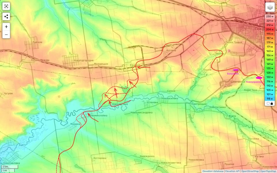 Юрий Подоляка: Покровское направление на 24.06.25: западнее Покровска — бои в районе Удачного