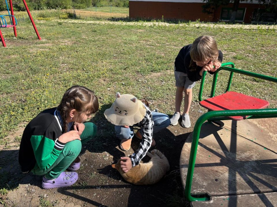Сегодня, 24 июня, заключительный день работы пришкольной площадки школы №1 города Докучаевска «Весёлый улей» выдался особенно трогательным, весёлым и ярким Сегодня, 24 июня, заключительный день работы пришкольной площадки школы №1 города Докучаевска «Весёлый улей» выдался особенно трогательным, весёлым и ярким
