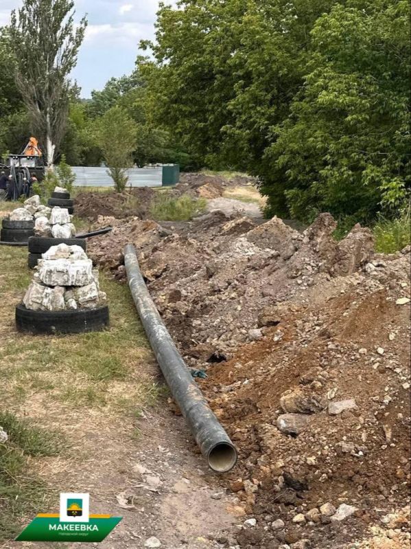 Специалистами завершены работы по обновлению участка водопровода в Макеевке Специалистами завершены работы по обновлению участка водопровода в Макеевке