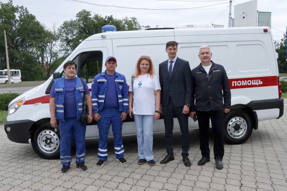 В Донецк из Ульяновска прибыл подарок, спасающий жизни В Донецк из Ульяновска прибыл подарок, спасающий жизни