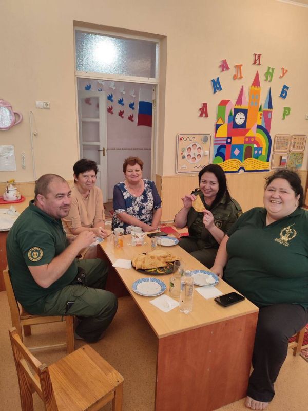 // Поездка на освобожденную территорию в село Гранитное, Тельмановского района Донецкой Народной Республики // Поездка на освобожденную территорию в село Гранитное, Тельмановского района Донецкой Народной Республики