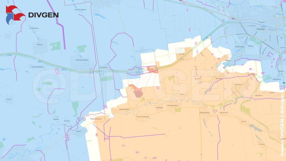 Изменения на карте за прошедшие сутки публикует "DivGen": Изменения на карте за прошедшие сутки публикует "DivGen":