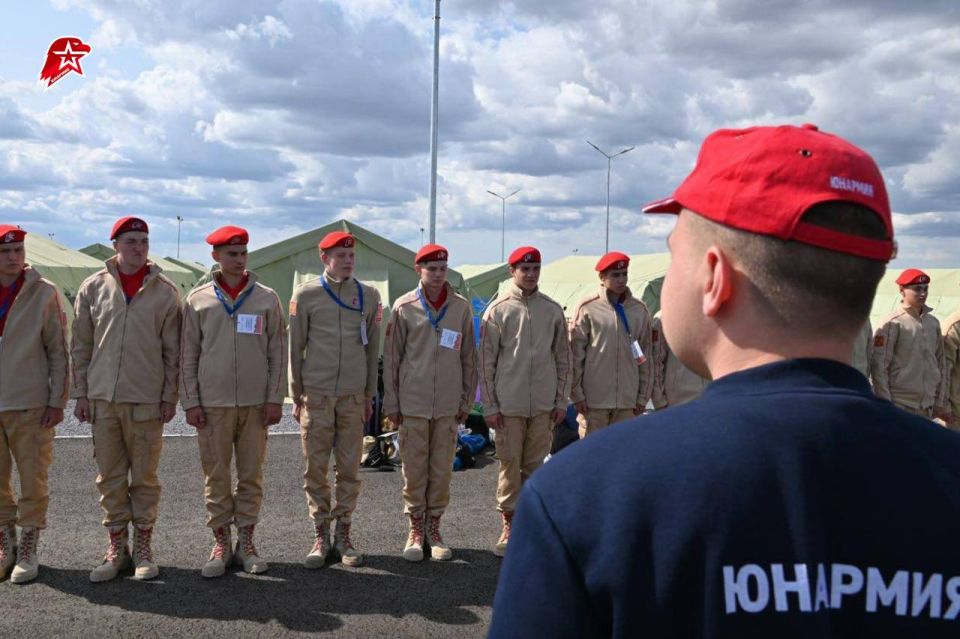Юнармейцы проявили себя на «Айбын-2025» Юнармейцы проявили себя на «Айбын-2025»