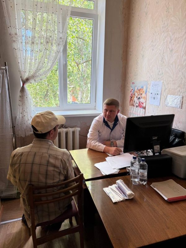 Николай Михайлов: Забайкальские врачи провели прием пациентов в Старобешевском округе Николай Михайлов: Забайкальские врачи провели прием пациентов в Старобешевском округе