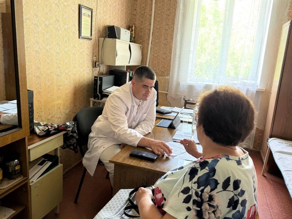 Николай Михайлов: Забайкальские врачи провели прием пациентов в Старобешевском округе Николай Михайлов: Забайкальские врачи провели прием пациентов в Старобешевском округе