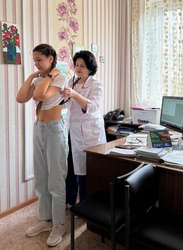 В ДНР проходят детские профилактические осмотры В ДНР проходят детские профилактические осмотры