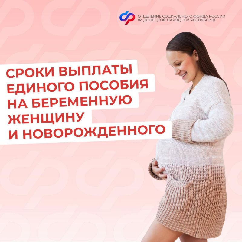 Сроки выплаты единого пособия на беременную женщину и новорожденного