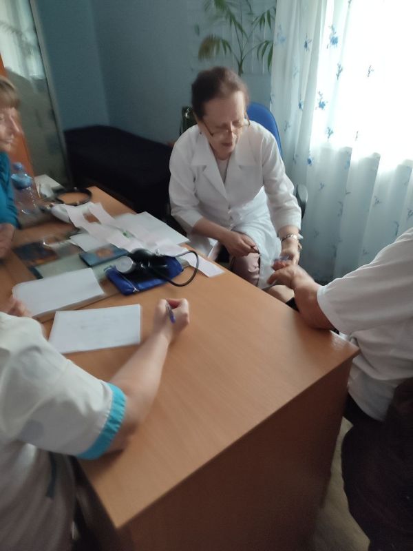 Наталья Великодная: Вчера врачи Тельмановской центральной районной больницы осуществили выезд в с.Горняк Наталья Великодная: Вчера врачи Тельмановской центральной районной больницы осуществили выезд в с.Горняк
