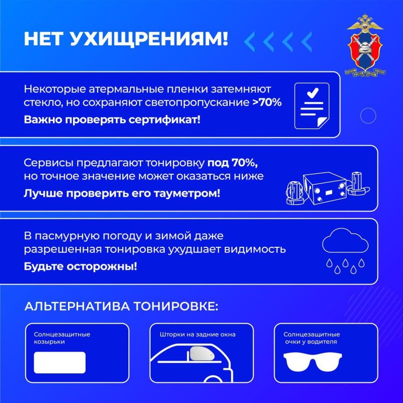 Самые важные факты о светопропускании автостекол Самые важные факты о светопропускании автостекол