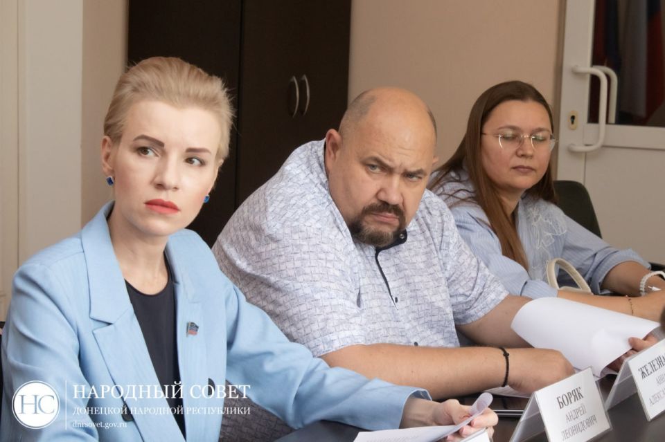 Профильный комитет обсудил законодательную инициативу, предоставленную фракцией ЛДПР в Народном Совете ДНР Профильный комитет обсудил законодательную инициативу, предоставленную фракцией ЛДПР в Народном Совете ДНР