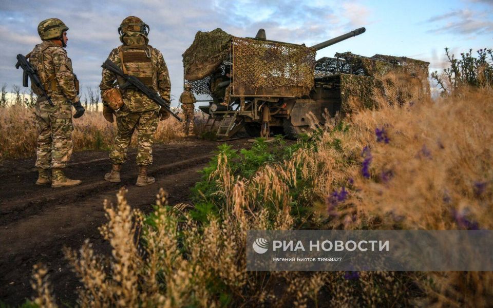 Работа 152-мм колёсной САУ 2С44 «Гиацинт-К» на Покровском направлении Работа 152-мм колёсной САУ 2С44 «Гиацинт-К» на Покровском направлении