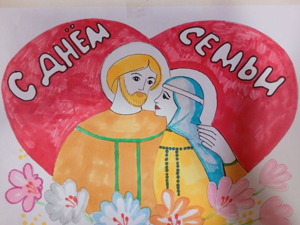 Виктория Жукова: В фойе Зугрэсского ГДК расположена выставка работ образцовой изостудии "Радуга" (руководитель: Гондарь М. А.) ко Дню семьи, любви и верности Виктория Жукова: В фойе Зугрэсского ГДК расположена выставка работ образцовой изостудии "Радуга" (руководитель: Гондарь М. А.) ко Дню семьи, любви и верности