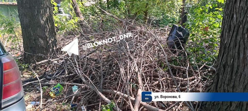 Грязно и пожароопасно: мусорные свалки захватывают Кировский район Донецка Грязно и пожароопасно: мусорные свалки захватывают Кировский район Донецка