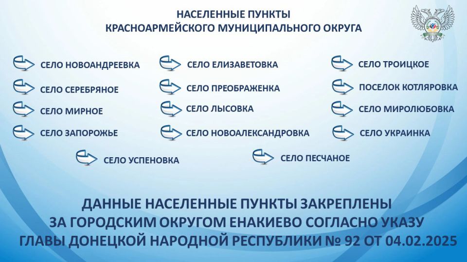 Минтруд ДНР напоминает. Для жителей г. Украинск, г. Селидово и населенных пунктов Красноармейского муниципального округа Минтруд ДНР напоминает. Для жителей г. Украинск, г. Селидово и населенных пунктов Красноармейского муниципального округа