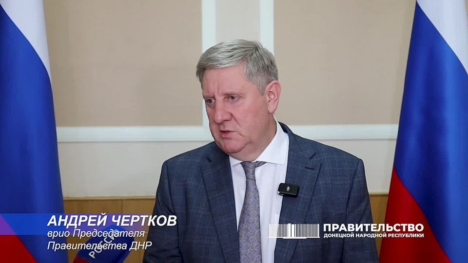 Андрей Чертков: По поручению Главы Республики Дениса Владимировича Пушилина масштабное восстановление охватит бывшие прифронтовые районы столицы уже в этом году