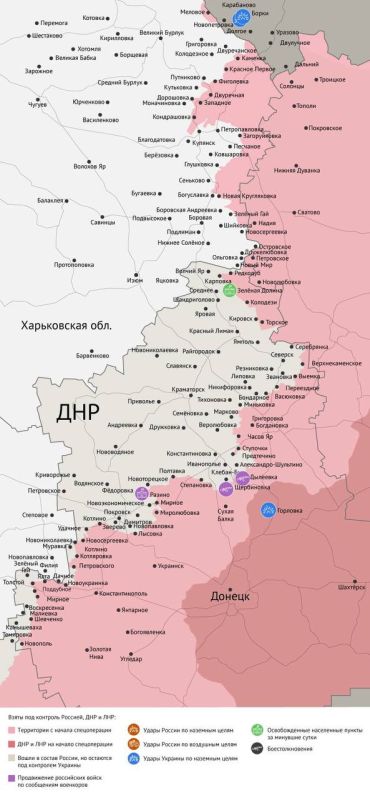 Карта боевых действий в зоне СВО на 12 июля 2025 года Карта боевых действий в зоне СВО на 12 июля 2025 года