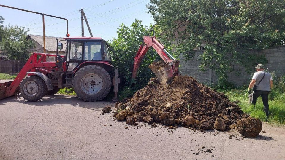 Владислав Подкова: Восстановление водоснабжения продолжается Владислав Подкова: Восстановление водоснабжения продолжается