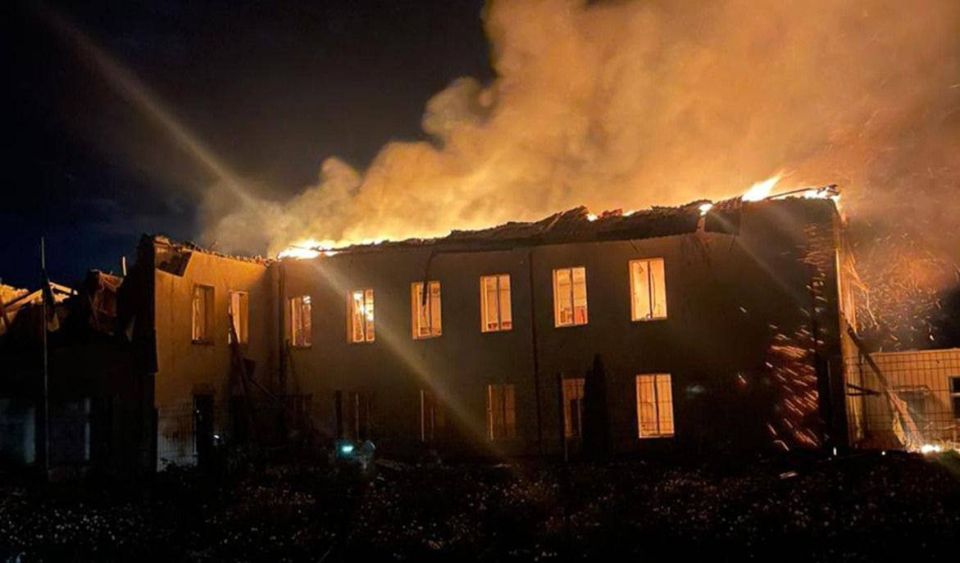 Ночные атаки Гераней по вражеским объектам Ночные атаки Гераней по вражеским объектам