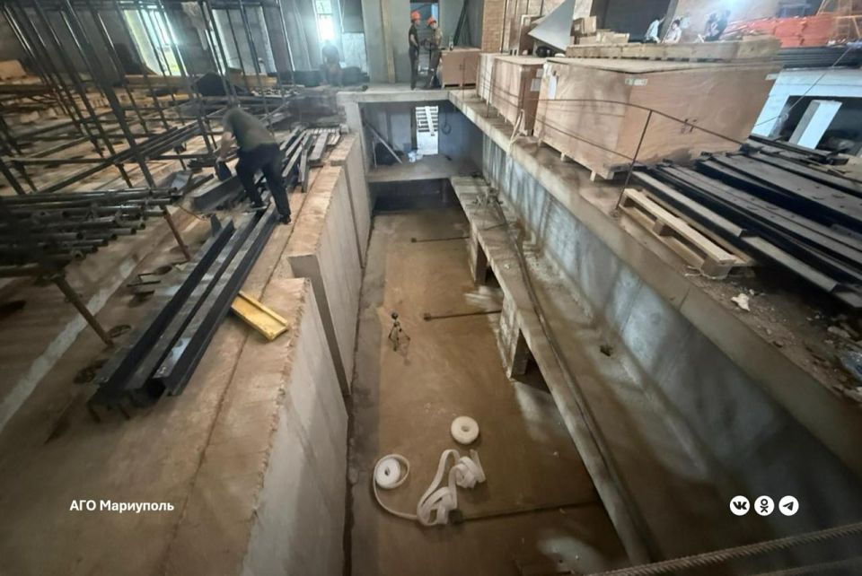 Санкт-Петербург продолжает возведение мариупольского драмтеатра Санкт-Петербург продолжает возведение мариупольского драмтеатра