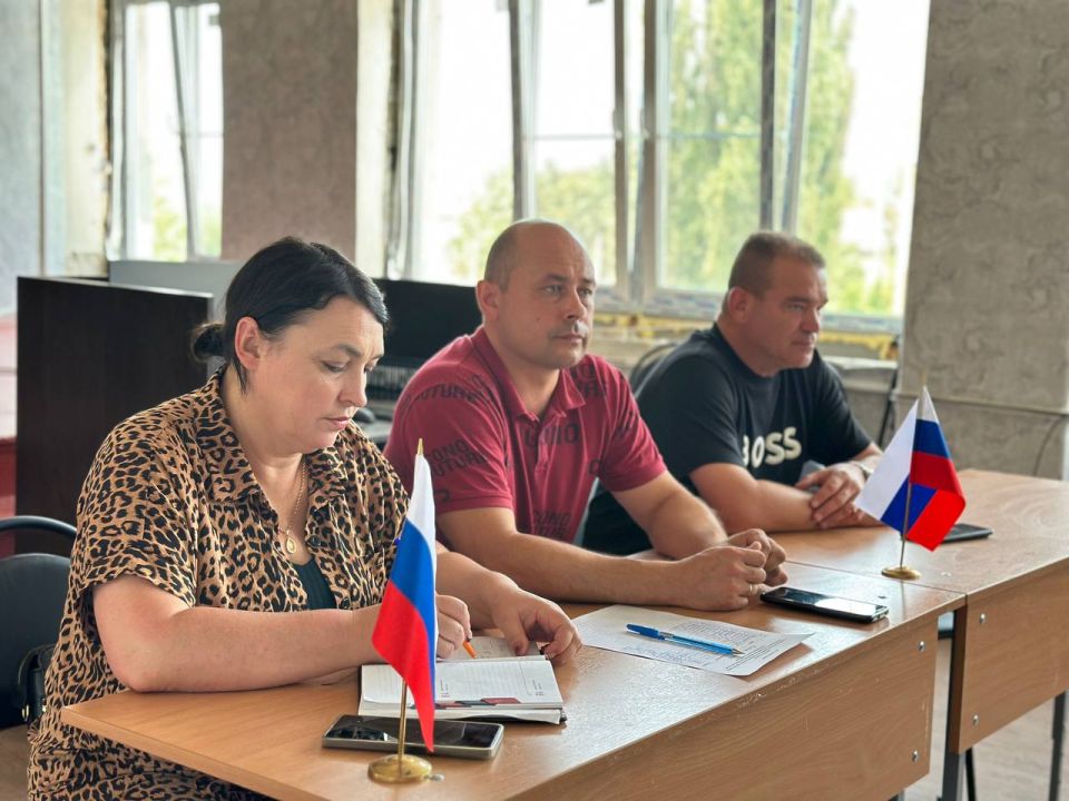 Денис Зубов: Аппаратное совещание в городском округе Иловайск Денис Зубов: Аппаратное совещание в городском округе Иловайск