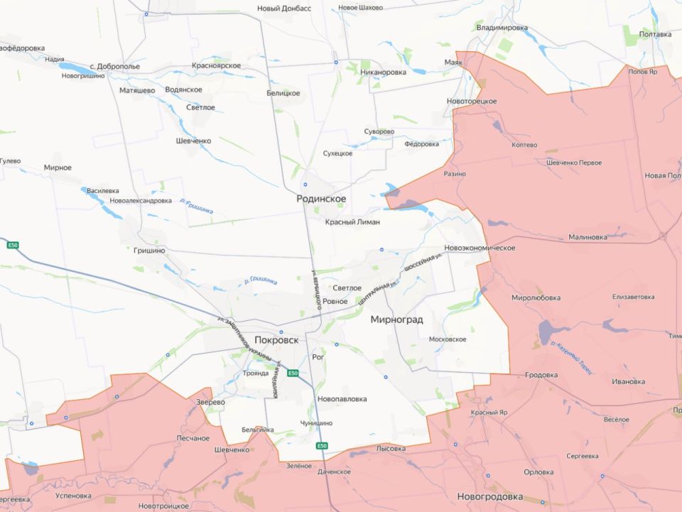 Буквально за трое суток северо-восточный фланг обороны ВСУ в районе Покровска и Мирнограда ощутимо посыпался Буквально за трое суток северо-восточный фланг обороны ВСУ в районе Покровска и Мирнограда ощутимо посыпался