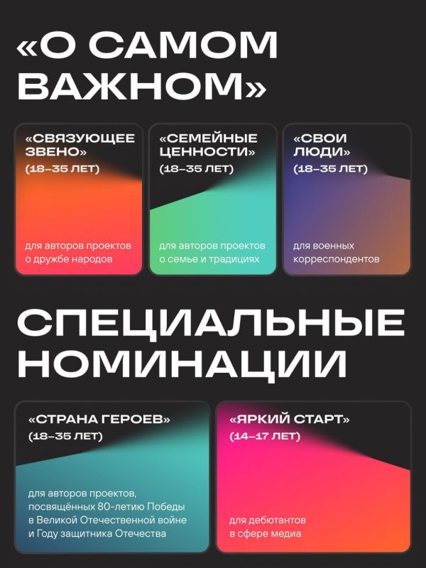 Молодые медийщики, ваш час настал Молодые медийщики, ваш час настал
