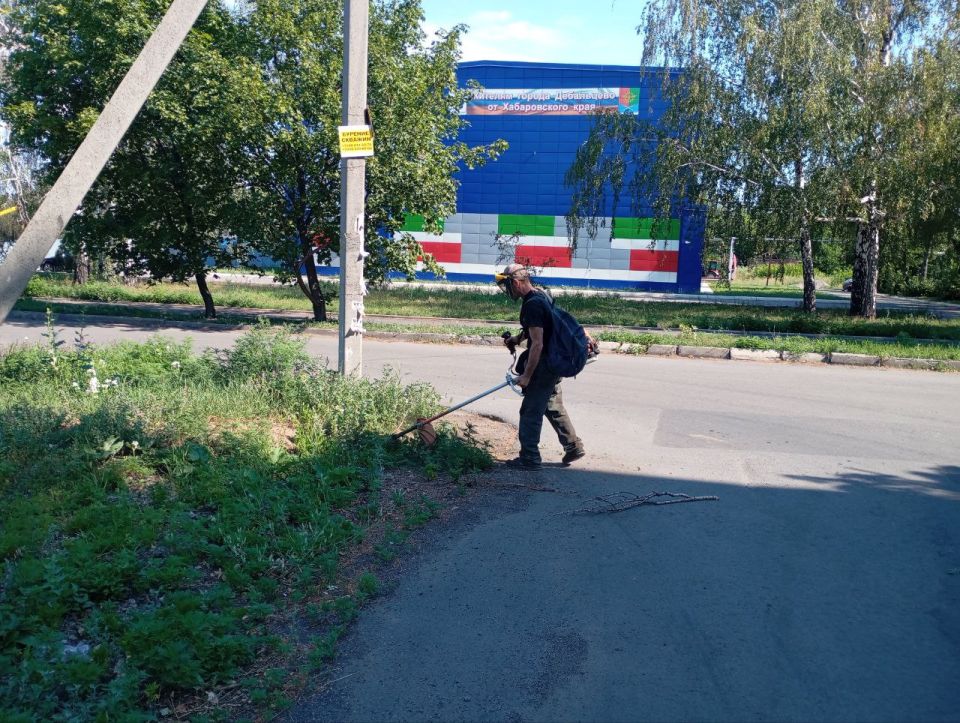 Сергей Желновач: На территории городского округа Дебальцево продолжаются работы по покосу сорных и карантинных трав Сергей Желновач: На территории городского округа Дебальцево продолжаются работы по покосу сорных и карантинных трав