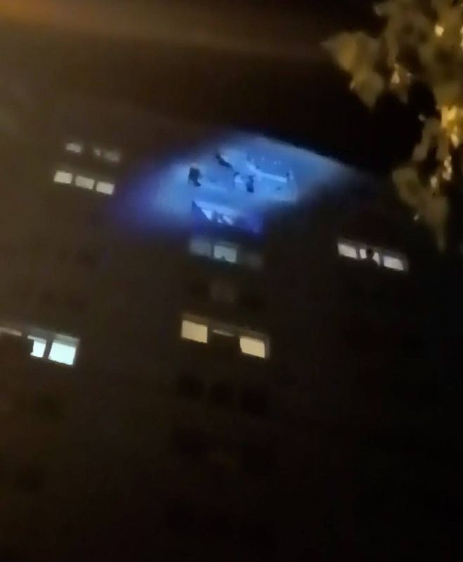 Последствия ночной атаки БПЛА в Воронеже Последствия ночной атаки БПЛА в Воронеже
