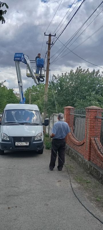 Сергей Юзвинкевич: Во исполнение поручения Главы Донецкой Народной Республики Пушилина Дениса Владимировича в Володарском муниципальном округе продолжается ремонт и расширение сети уличного освещения Сергей Юзвинкевич: Во исполнение поручения Главы Донецкой Народной Республики Пушилина Дениса Владимировича в Володарском муниципальном округе продолжается ремонт и расширение сети уличного освещения